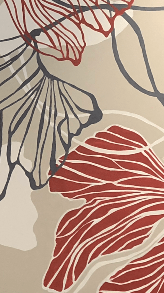 detail of reception area